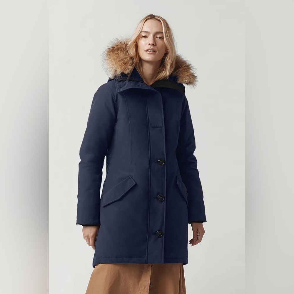 Rossclair Parka Canada Goose winter jacket with fur - Picture 2 of 10